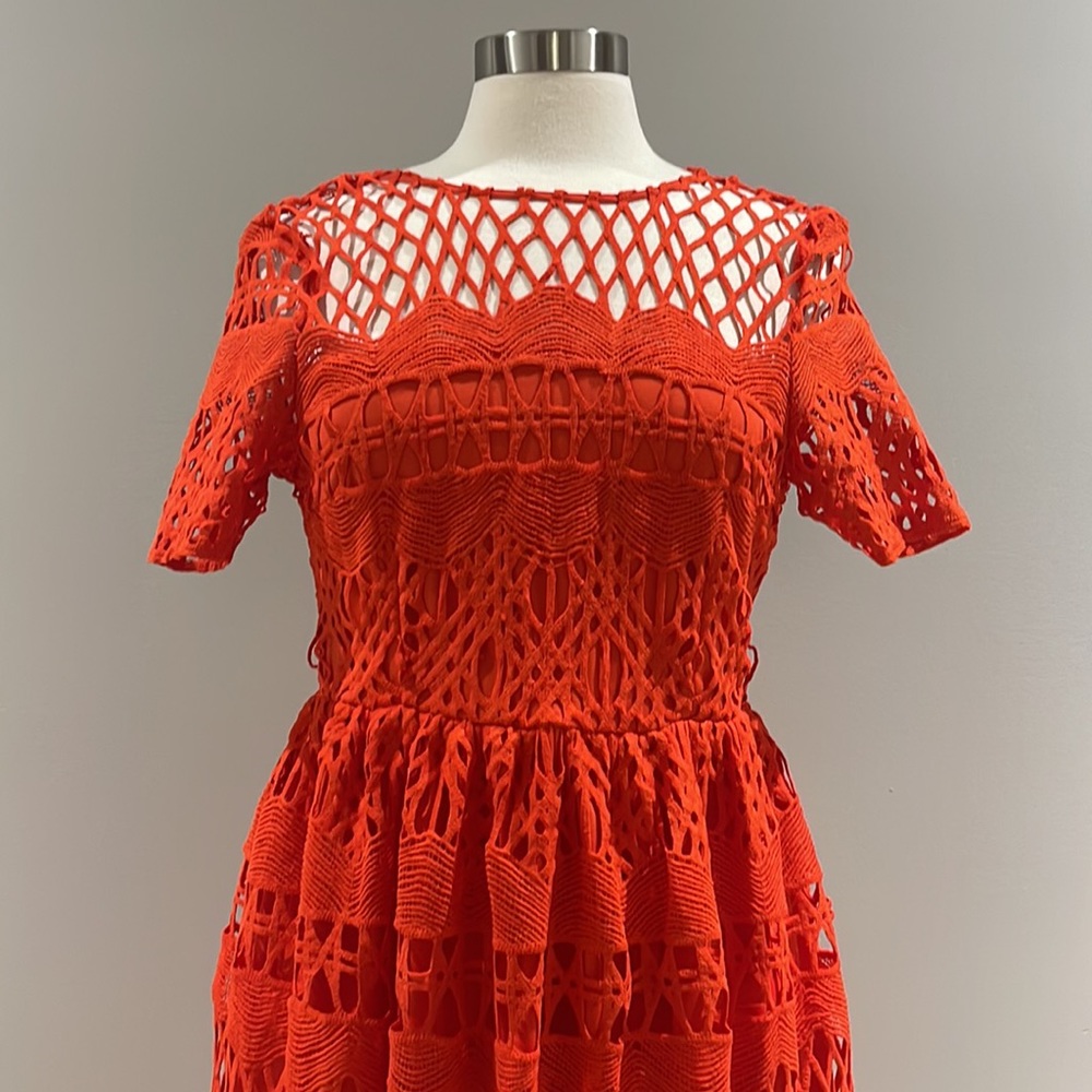 NWT Boohoo red dress 4 - Picture 2 of 7